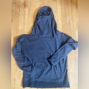 Lululemon size  10 cowl neck  sweatshirt . Grey